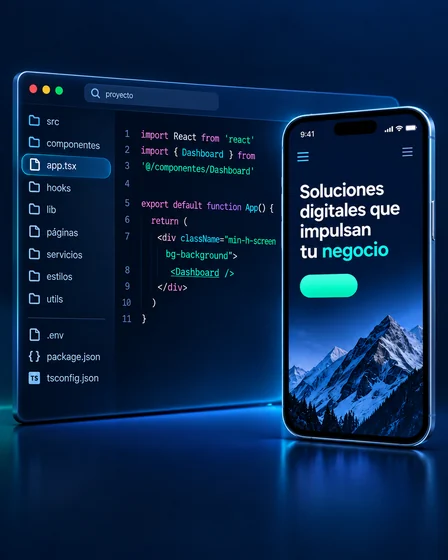 Desarrollo de una solución digital para escritorio y móvil.