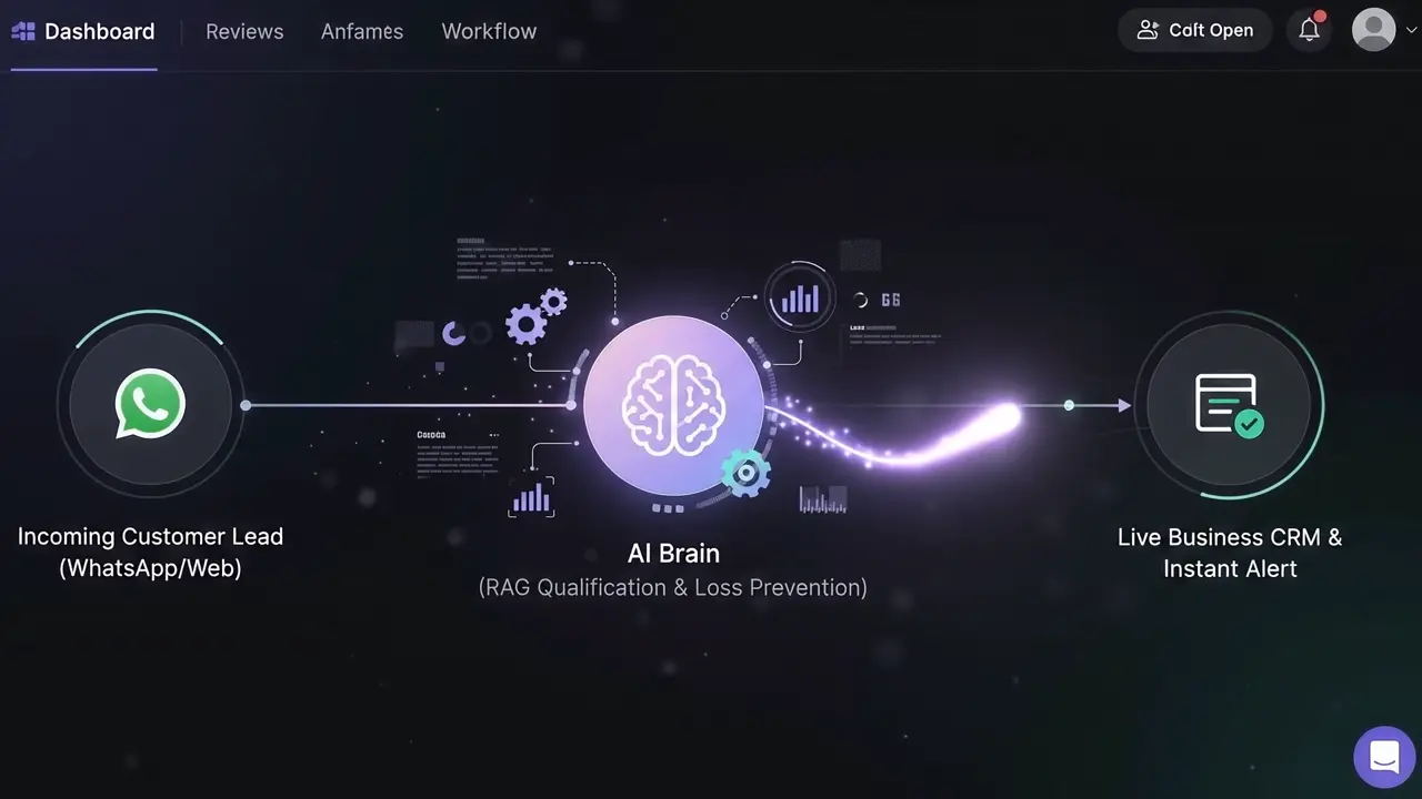 Ejemplo conceptual de Automatización e IA